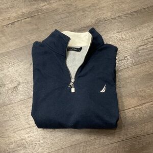 Nautica Men's Navy Half-Zip